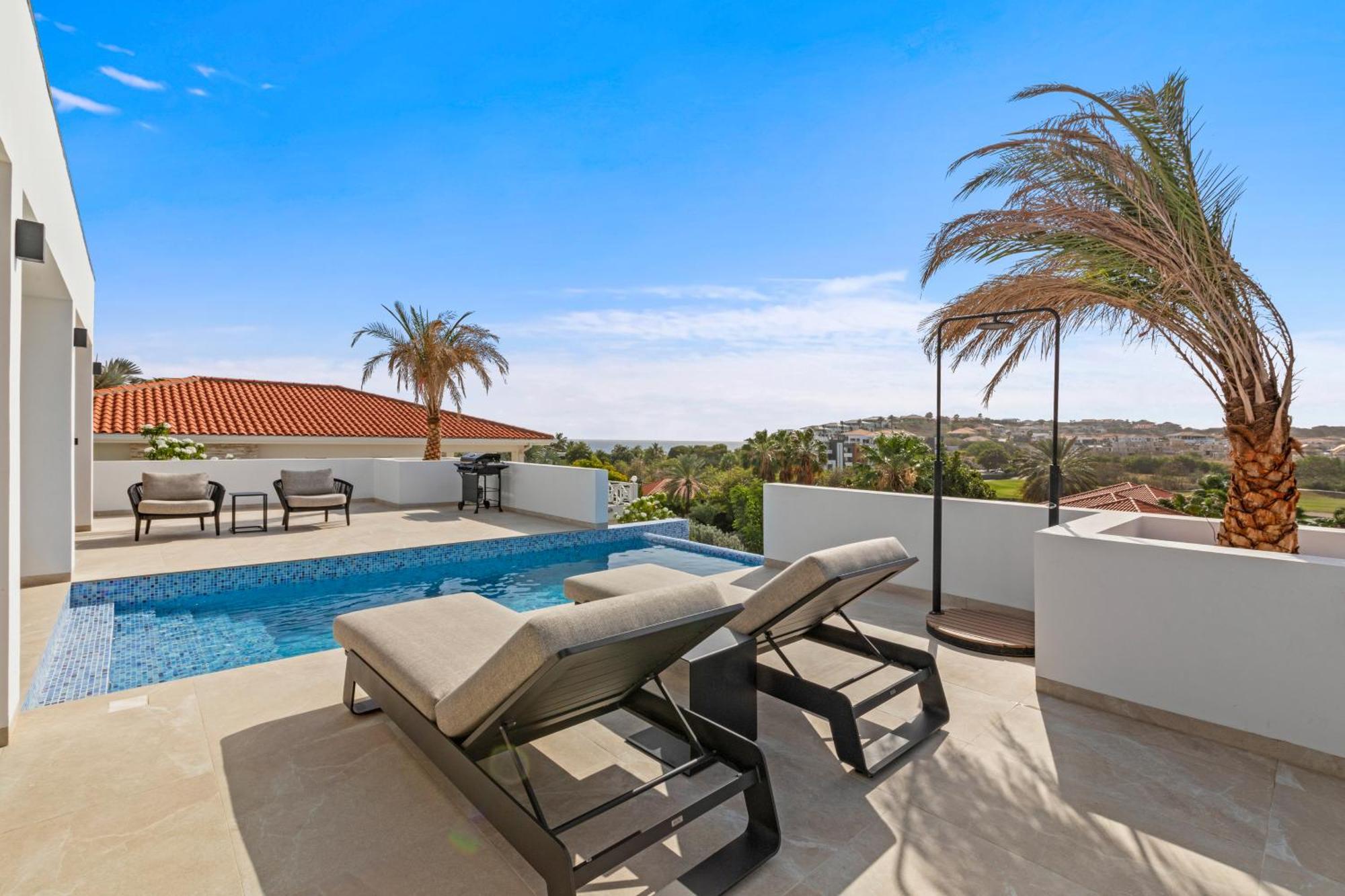 Villa Blue Bay Curacao Dorp Dorp Sint Michiel Exterior foto