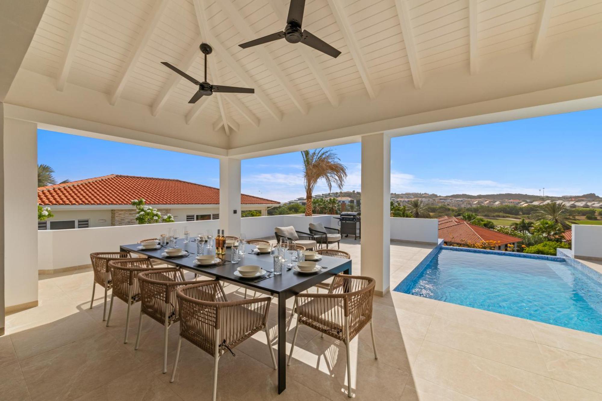 Villa Blue Bay Curacao Dorp Dorp Sint Michiel Exterior foto